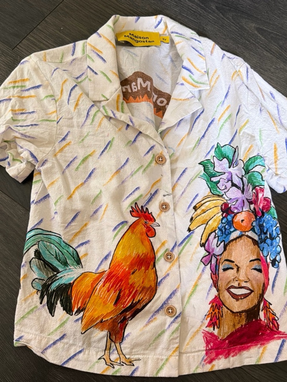 Maison mangostan tropical top